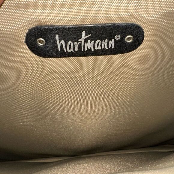 Hartmann by Gian Paolo Lombardo Black Leather Men's Briefcase - Picture 5 of 16